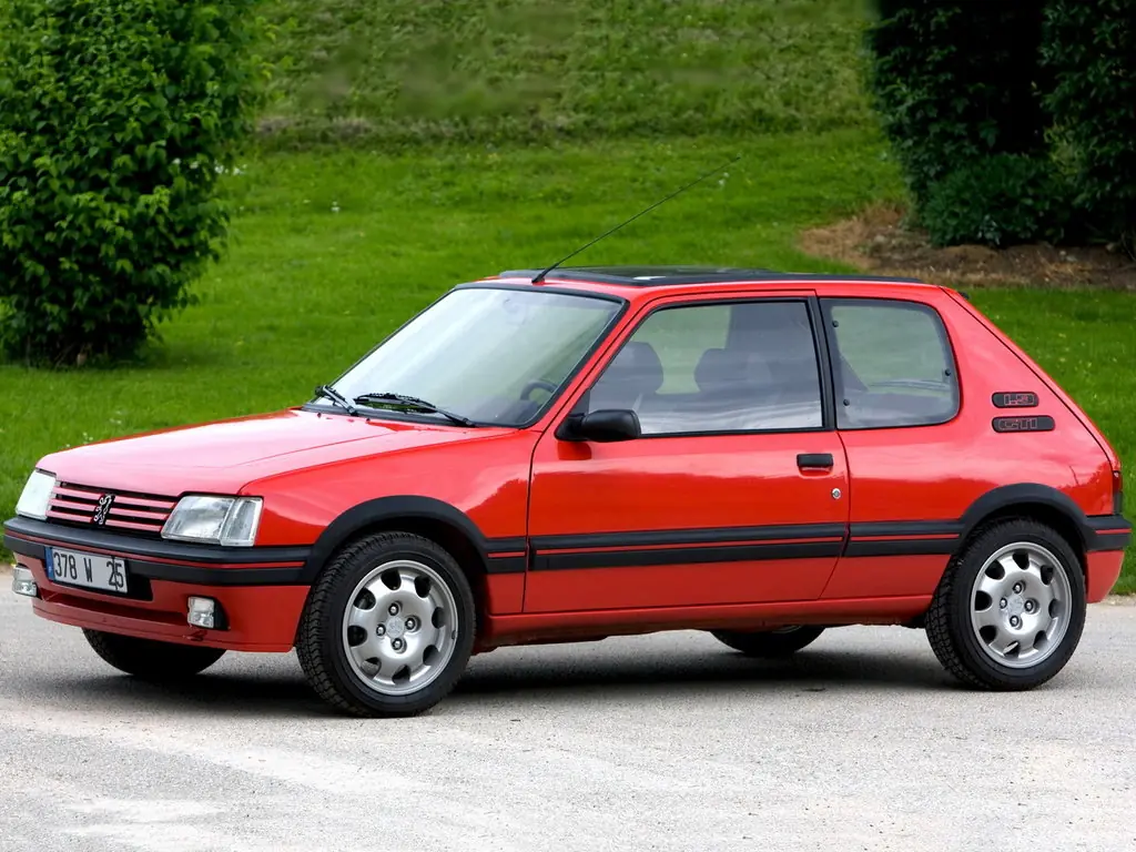 Peugeot 205 (20A/C) 1 поколение, рестайлинг, хэтчбек 3 дв. (10.1990 - 12.1998)